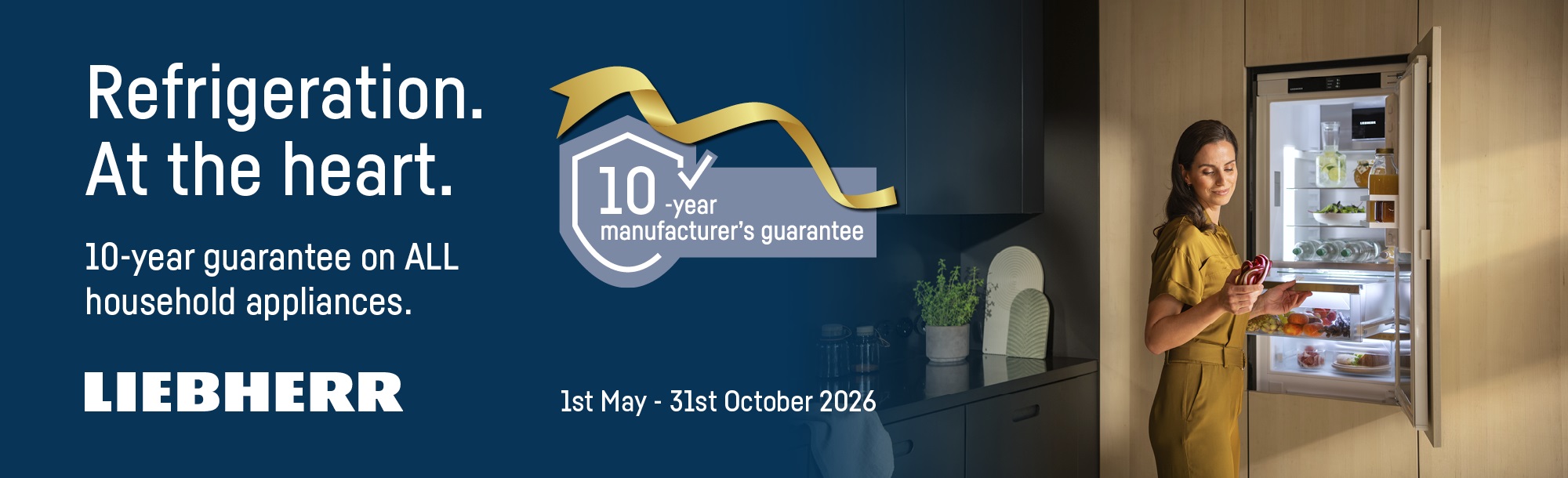 Liebherr 10 year Warranty and Cashback Promotion