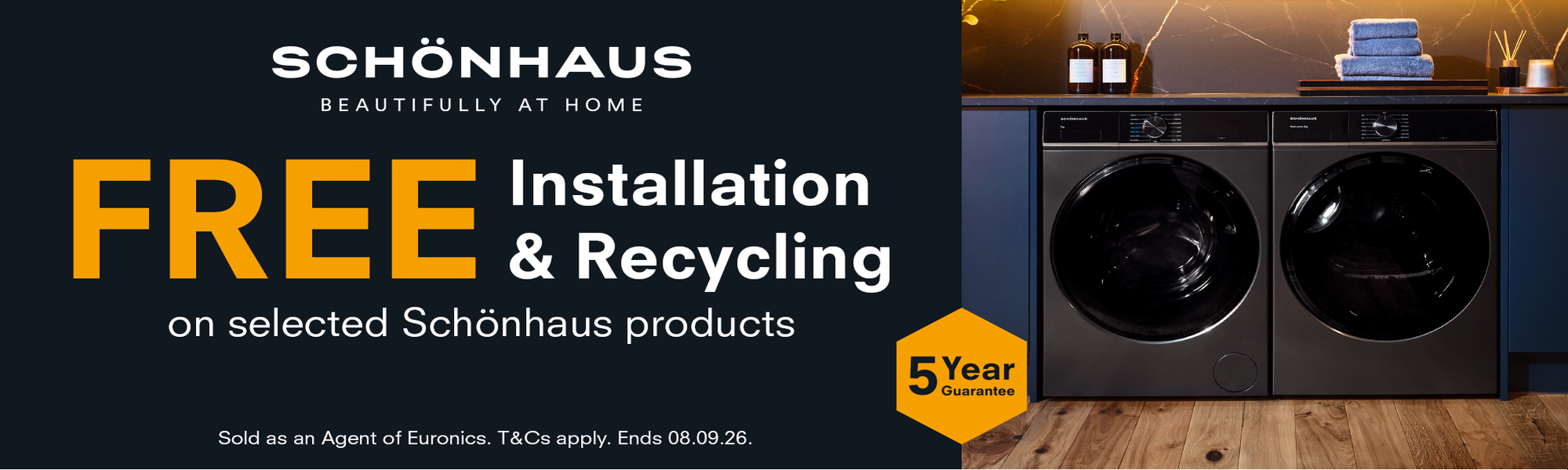 Schonhaus installation and recycling promotion 