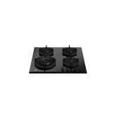 Bertazzoni P604LMODGNE Modern Series 60cm Gas on Glass hob with Wok Burner