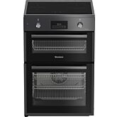 Blomberg HIRN651N 60cm Double Oven Electric Cooker with Induction Hob - Anthracite