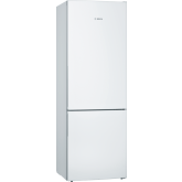 Bosch KGE49AWCAG 201x70, LowFrost fridge freezer, VitaFresh, LED light, Chrome bottle rack, Integrat
