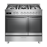 Fisher & Paykel OR90L7DBGFX2 5-Burner Dual Fuel Cooker