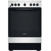 Indesit IS67G5PHX /UK Dual fuel 60cm freestanding cooker