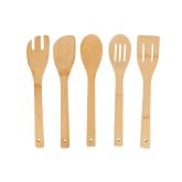 KitchenCraft NEBAMBOO5PC Natural Elements Bamboo Kitchen 5 Piece Utensil Set