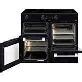 Leisure CK100D210K 100cm Induction Range Cooker with Five Zones - Black
