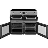 Leisure CS100D510X 100cm Induction Range Cooker with Three Ovens - Stainless Steel