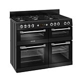 Leisure CS110F722K 110cm Range Dual Fuel Cooker - Black