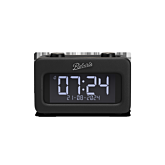 Roberts Radio Revival styled DAB+/FM bedside radio with Bluetooth with Alarms - Black