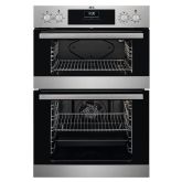 AEG DEX33111EM 59.4cm Built In Electric Double Oven - Stainless