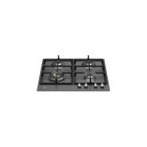 Bertazzoni P604LHERNE Heritage Series 60cm Gas hob with Wok burner Matt Black