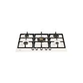 Bertazzoni P755CHERAX Heritage Series 75cm Gas hob with Wok burner Ivory Chrome