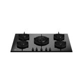 Bertazzoni P905CMODGNE Modern Series 90cm Gas on Glass hob with Central Wok Burner