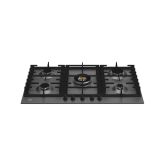 Bertazzoni P905CMODNE Modern Series 90cm Gas Hob with Central Wok Burner Matt black