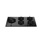 Bertazzoni P905LMODGNE Modern Series 90cm Gas on Glass hob with Left Wok Burner