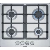 Bosch PGP6B5B90 58.2cm Gas Hob - Stainless Steel