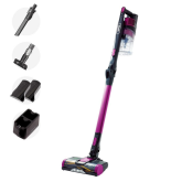 Shark IZ252UK Cordless Stick Vacuum Cleaner - 80 Minutes Run Time - Pink.