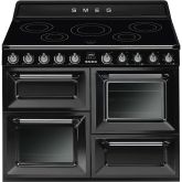 Smeg TR4110IBL2 110cm Victoria Electric Range Cooker Black