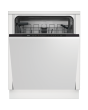 Beko DIN15C20 Integrated Full Size Dishwasher - 14 Place Settings