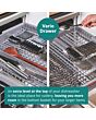 Bosch SMS6ZCI10G PerfectDry Zeolith, 6 programmes, Vario Flex baskets, Vario Drawer, 5 options, 40dB