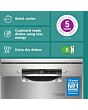 Bosch SMS6ZCI10G PerfectDry Zeolith, 6 programmes, Vario Flex baskets, Vario Drawer, 5 options, 40dB