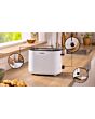 Bosch TAT2M121GB Compact toaster, MyMoment, White