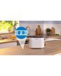 Bosch TAT2M121GB Compact toaster, MyMoment, White