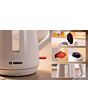 Bosch TWK1M121GB Kettle, MyMoment, White