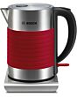 Bosch TWK7S04GB Kettle, Silicone Red, Red