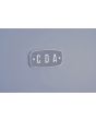 CDA FLORENCE-SEA HOLLY Retro 60/40 freestanding fridge freezer, total no frost