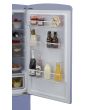 CDA FLORENCE-SEA HOLLY Retro 60/40 freestanding fridge freezer, total no frost