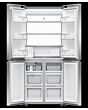 F&P RF500QNUX1 79cm Quad Door Frost Free Fridge Freezer - Stainless Steel