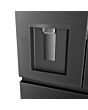 Haier HFR59F18CWMB French Door Style Fridge Freezer - Black