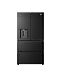 Haier HFR59F18CWMB French Door Style Fridge Freezer - Black