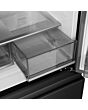 Haier HFR59F18CWMB French Door Style Fridge Freezer - Black