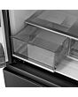 Haier HFR59F18CWMB French Door Style Fridge Freezer - Black