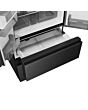 Haier HFR59F18CWMB French Door Style Fridge Freezer - Black