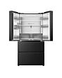 Haier HFR59F18CWMB French Door Style Fridge Freezer - Black