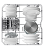 Hotpoint H2FHL626UK Full Size Dishwasher
