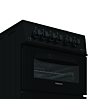 Hotpoint HTG5GCB 50cm Double Oven Gas Cooker Black