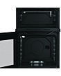 Hotpoint HTG5GCB 50cm Double Oven Gas Cooker Black