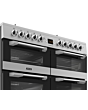 Leisure CS100F520X 100cm Dual Fuel Cooker Stainless Steel