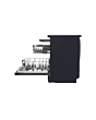 LG DFGH836P Dishwasher Matte Black 15 Place Settings