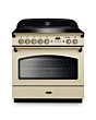 Rangemaster CLAS90FXEICR/B 131780 CLASSIC FX 90 IND CREAM/BRS GB/IE