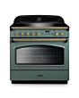 Rangemaster CLAS90FXEIMG/B 131800 CLASSIC FX 90 IND MINERAL GREEN/BRS GB/IE