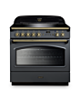 Rangemaster CLAS90FXEISL/B 131790 CLASSIC FX 90 IND SLATE/BRS GB/IE