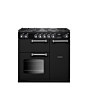 Rangemaster COT90DFPCBL/CM1 19922 COTSWOLD 90 DF CHRCL BLK CM GB/IE