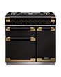 Rangemaster ELS90DFFGB/BE 136330 ELISE 90 DF GBLK BLACK ANTIQUE GB/IE