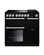 Rangemaster NEX90EIPCBL/CM1 16368 NEXUS LUX 90 EI CHRCL BLK CM GB/IE