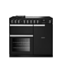 Rangemaster PRDL100EIPCBL/CM1 15557 NEW PROFESS DLX 100 EI CHRCL BLK CM GB/IE