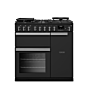 Rangemaster PRDL90DFPCBL/CM1 15503 NEW PROFESS DLX 90 DF CHRCL BLK CM GB/IE